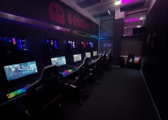 PC Gaming Raum Jinx im G4METIME Hamburg